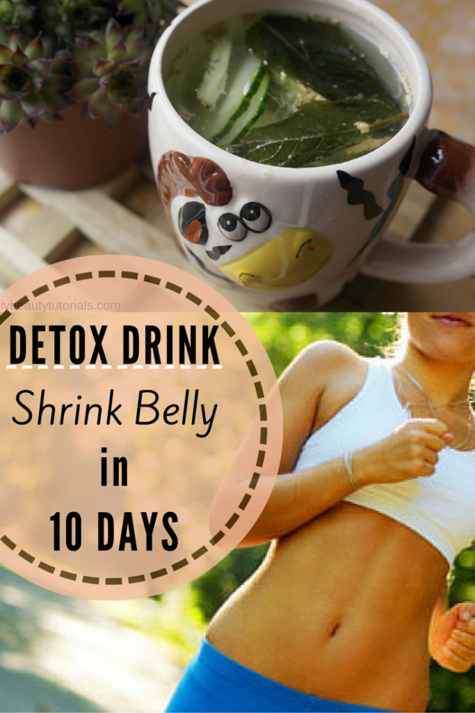DIY: Detox Water to Shrink Your Belly in 10 Days