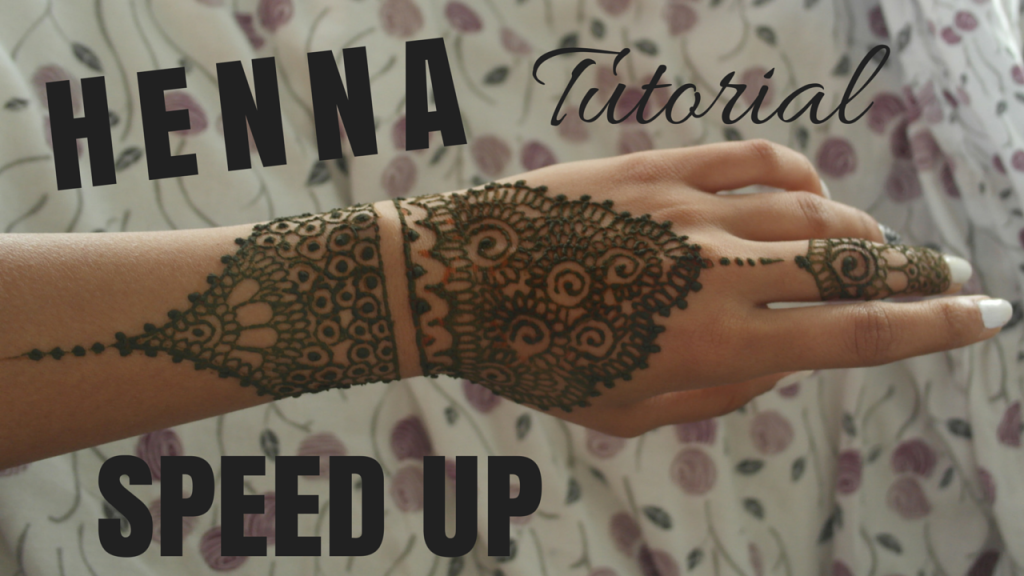 speed up henna tutorial