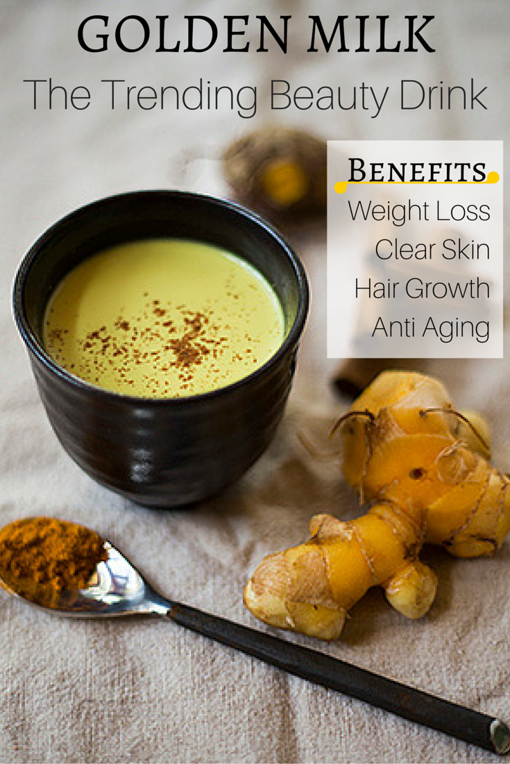 Golden Milk: The Trending Beauty Drink (For Healthy skin, hair and nails..)  -