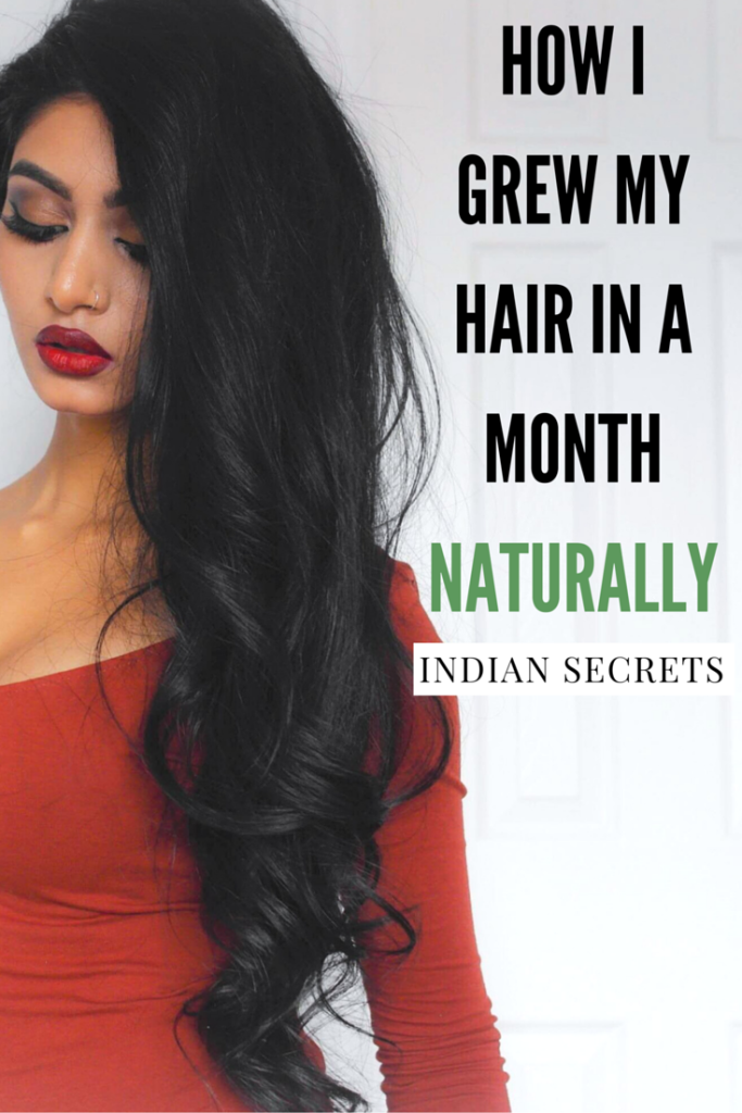 How I Grew My Hair Long & Thick NATURALLY in A Month